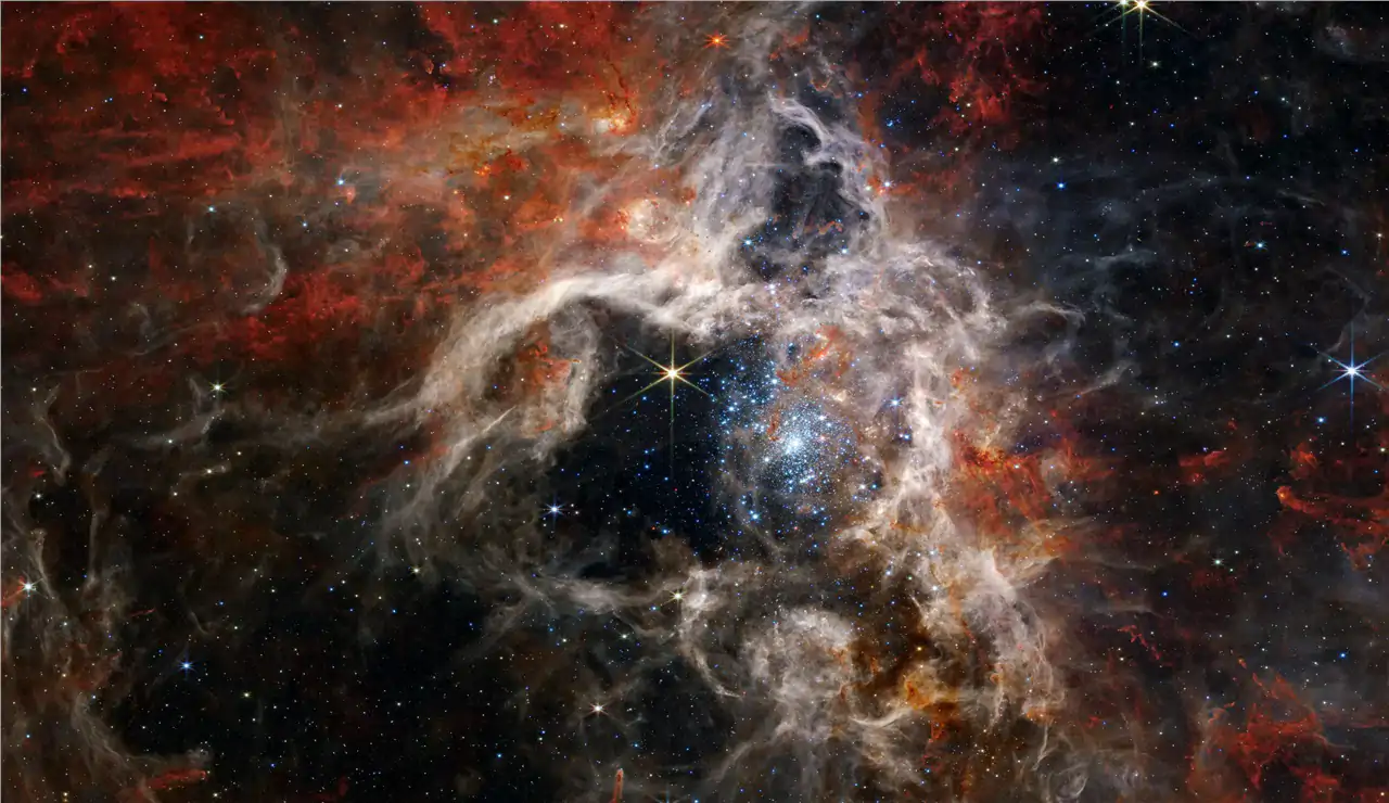 NASA’s Webb Space Telescope Captures a Cosmic Tarantula