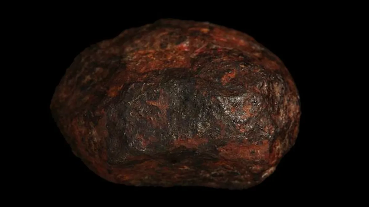 Never before Seen in Nature: Mineral Found inside a Million-Year-Old Meteorite