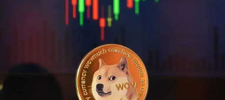 Dogecoin consolidates above 200 EMA with profit booking at $0.1!