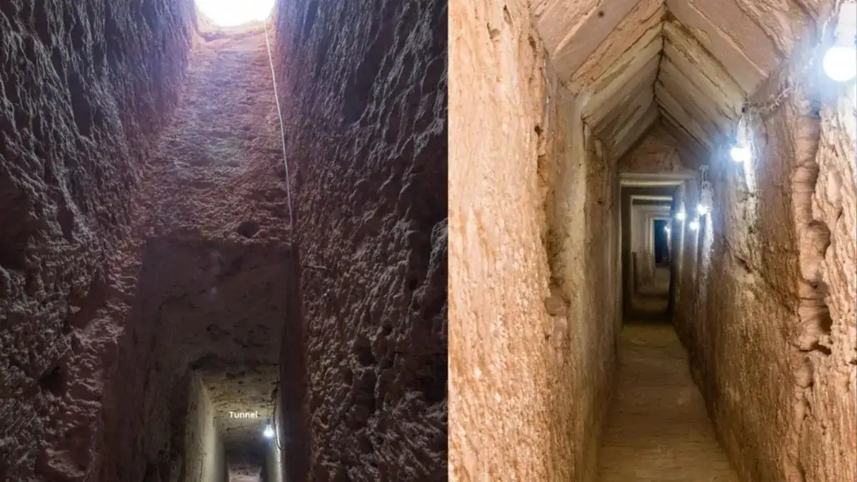 Geometrical miracle: A massive secret Ancient Egypt tunnel just unearthed