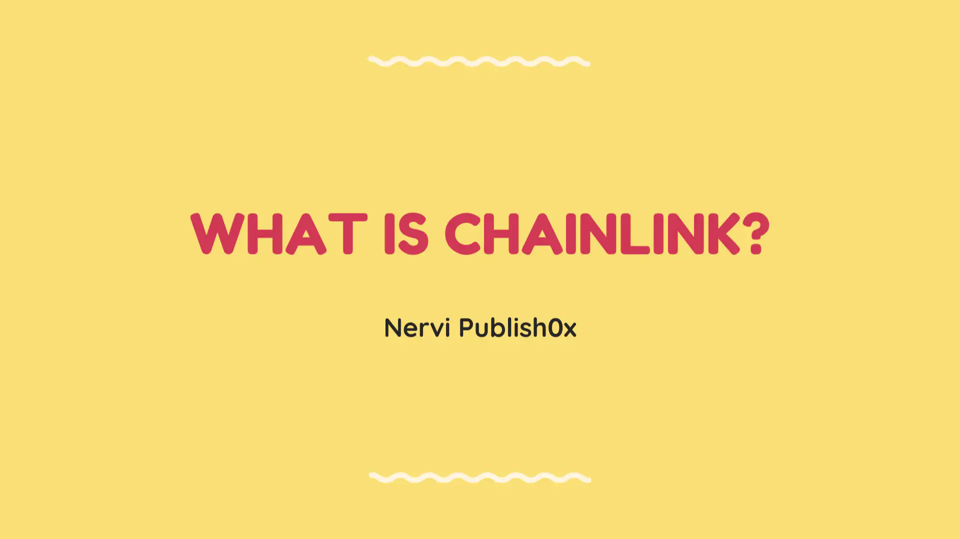 What is Chainlink (LINK)?