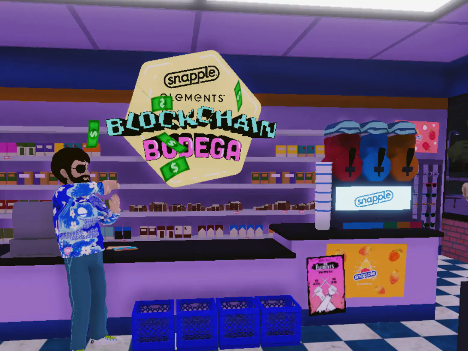 Snapple Created a Bodega in the Metaverse